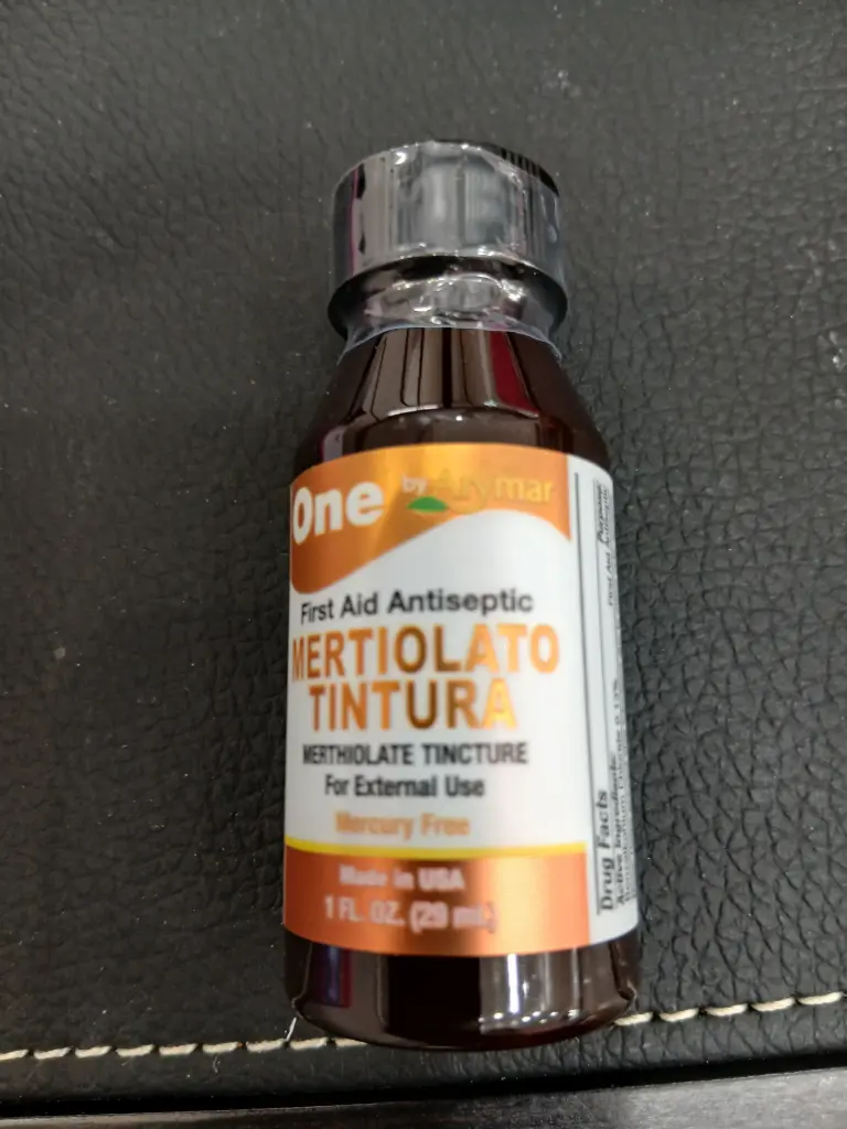 MERTIOLATO TINTURA 1 OZ