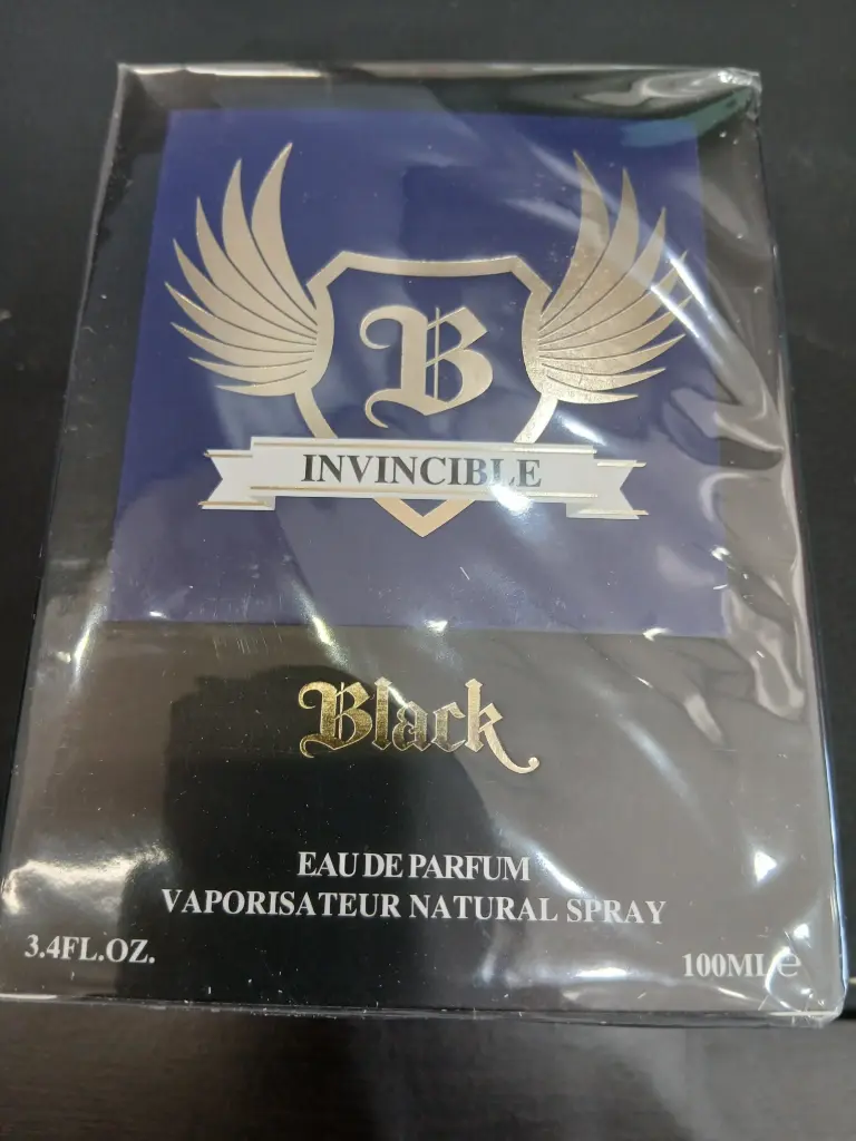PERFUME INVINCIBLE  BLACK 