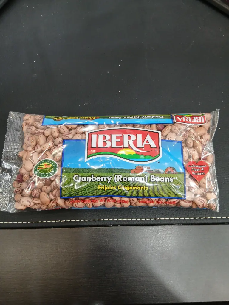  IBERIA FRIJOLES CRANBERRY ROMAN 12 OZ 