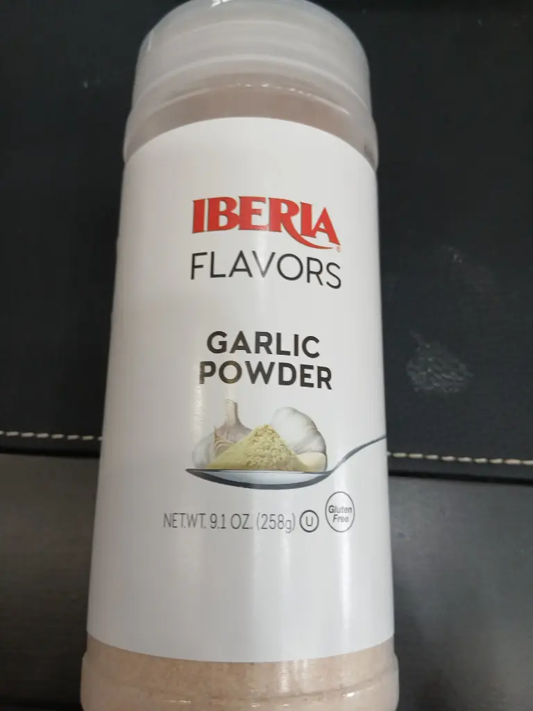 IBERIA GARLIC POWDER 9.1 OZ 