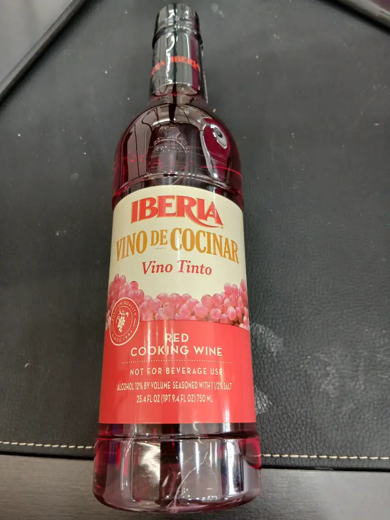 IBERIA RED COOKING WINE VINO TINTO 25.4 OZ 