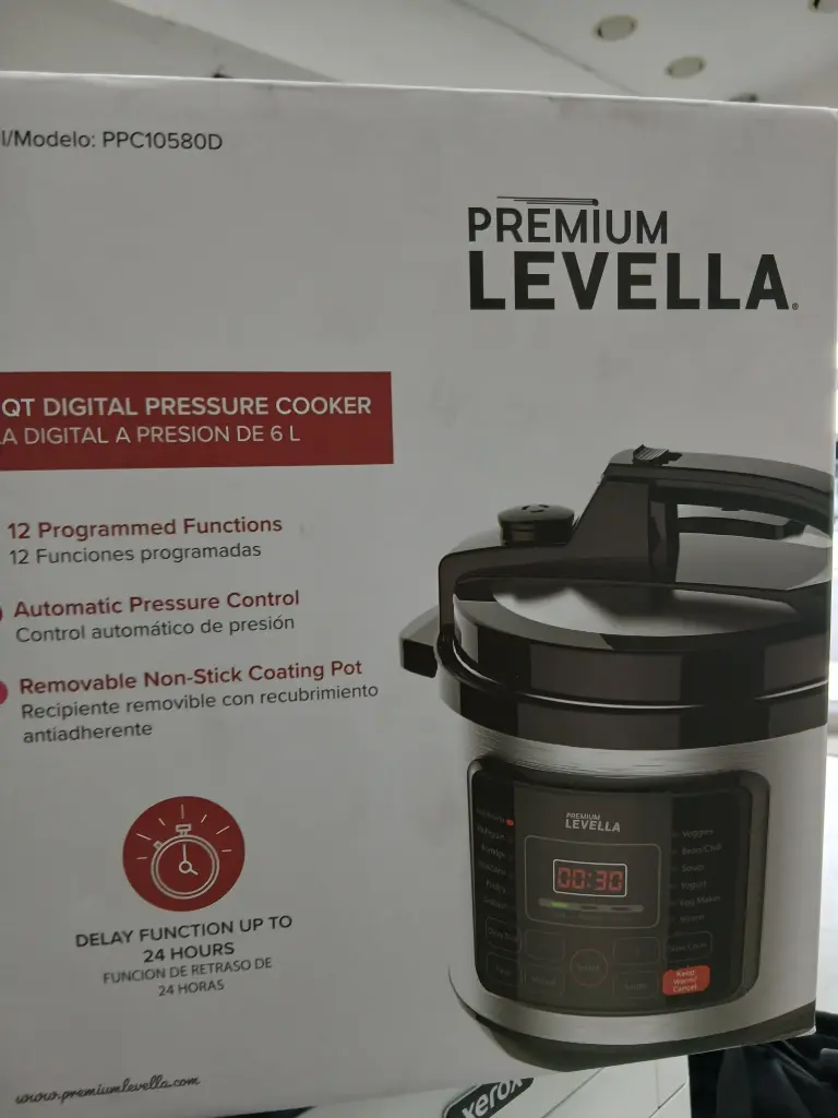 OLLA PRESION 6 LT PREMIUM LEBELLA 
