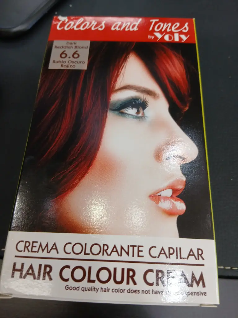 YOLY HAIR DYE KIT 6.6