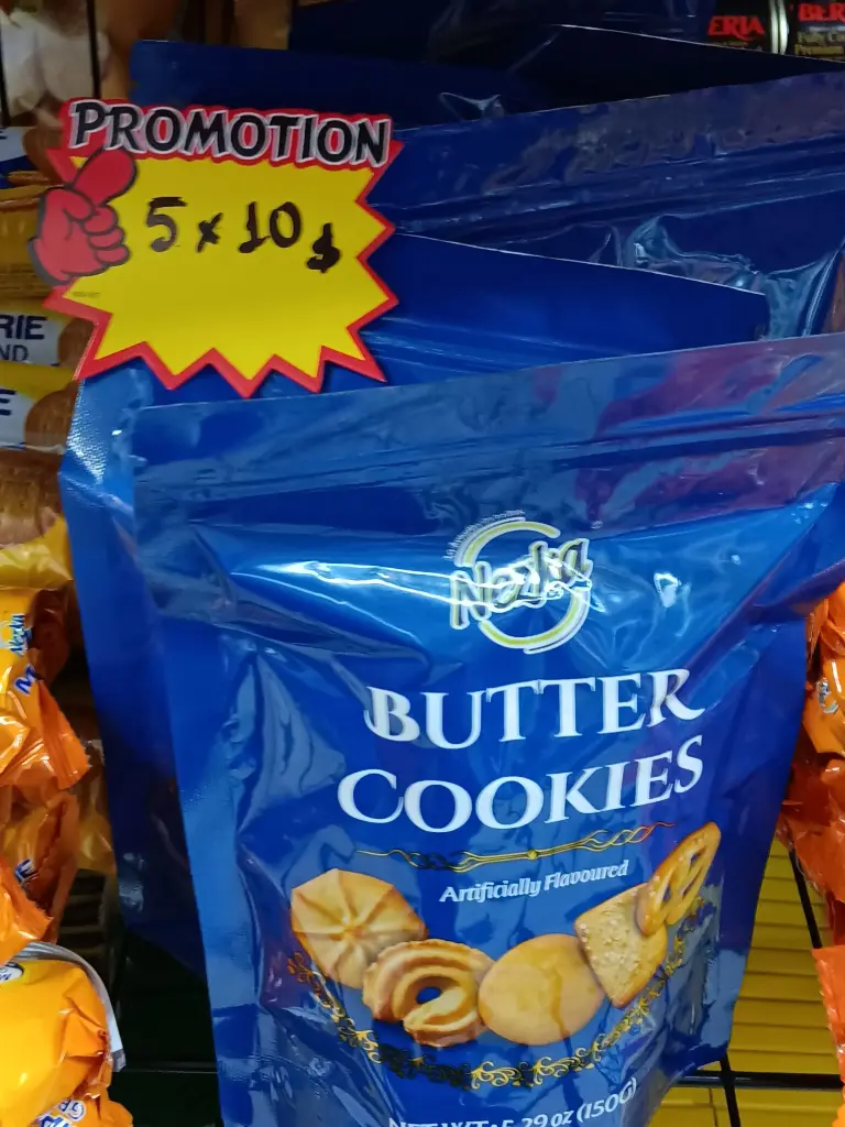 NEZKA BUTTER COOKIES DANISH 12 PKT