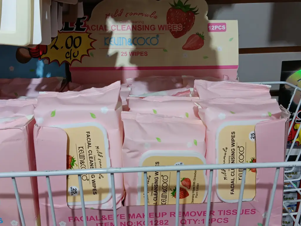 WIPES LIMPIADORAS DE MAQUILLAJE SUAVES 