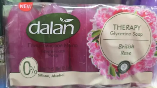 THERAPY GLYCERINE SOAP ROSE DALAN 12.3 OZ