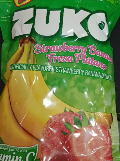 ZUKO PLATANO Y FRESA