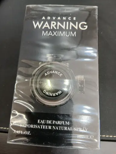 PERFUME ADVANCE WARNING MAXIMUM
