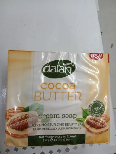 JABON DALAN COCA BUTTER PAQ DE 3 UNIDADES 