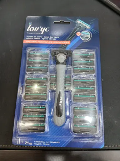 MAQUINA DE AFEITAR MEN LOU YC 21PZS 