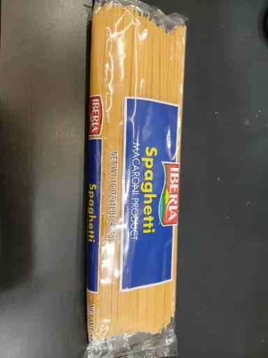 SPAGHETTI MACARONI 16 OZ 