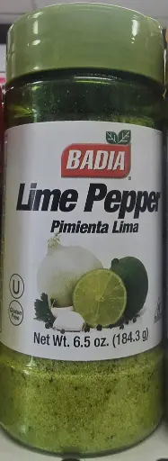 BADIA LIME PEPPER 6.5 OZ