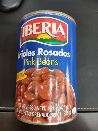 IBERIA PINK BEANS 15 OZ