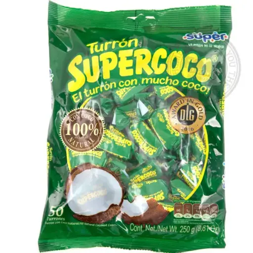 SUPER COCO TURRON COLOMBIANO 