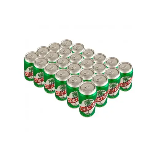 CAJA DE CERVEZAS CRISTAL 24 X 355 ML